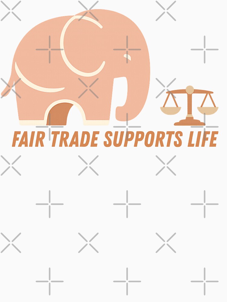 Fair Trade Supports Life – Endangered Species by LuveraxArt