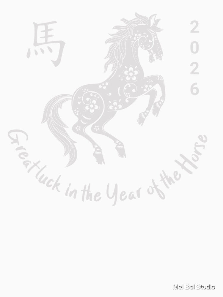 Chinese Zodiac Horse by Mel Bel Studio