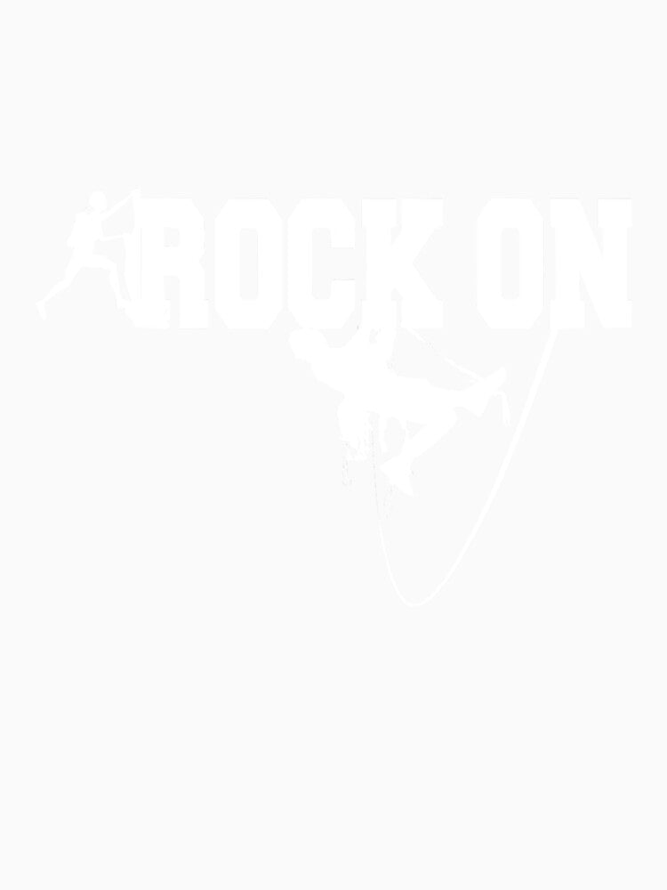 Rock Climbing Rock On Go Climb Rock Mountain Climber by Jutisi