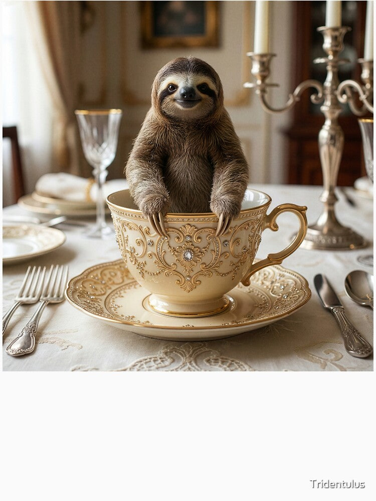 Sloth in a Tea Cup by Tridentulus