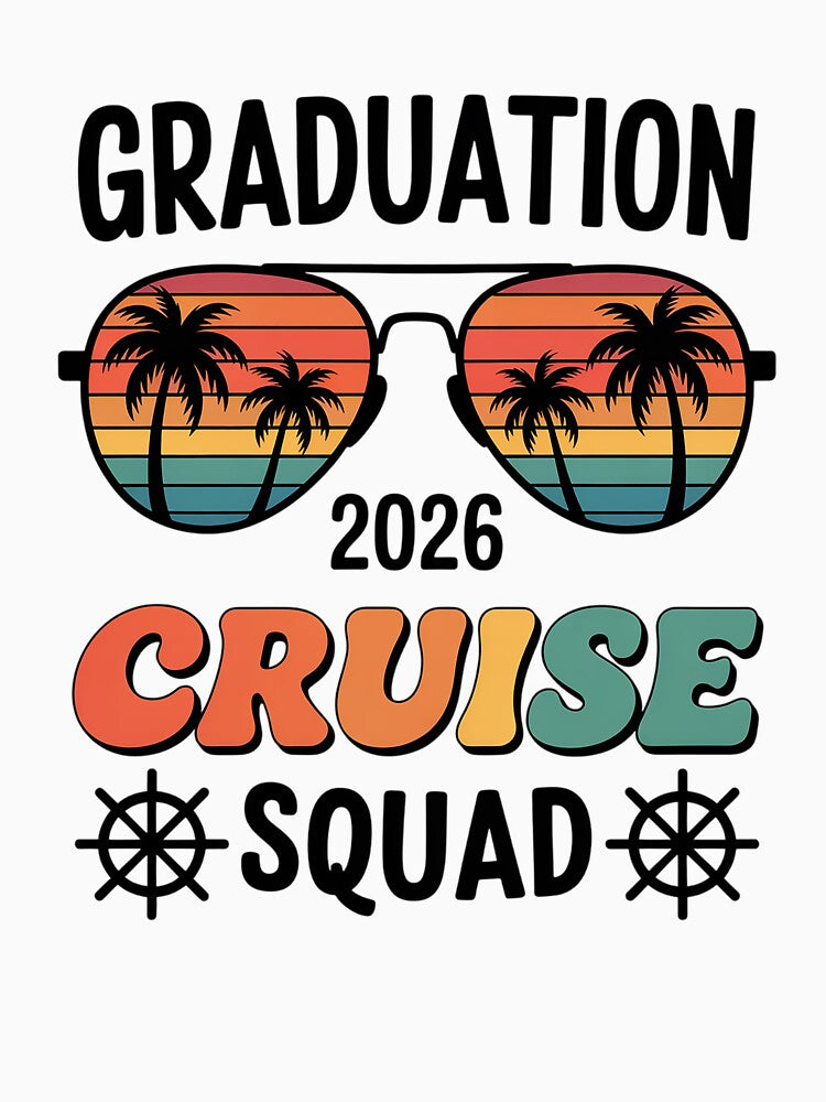 Graduation Cruise Trip Class Of 2026 Senior Summer Vacation by JonGogue
