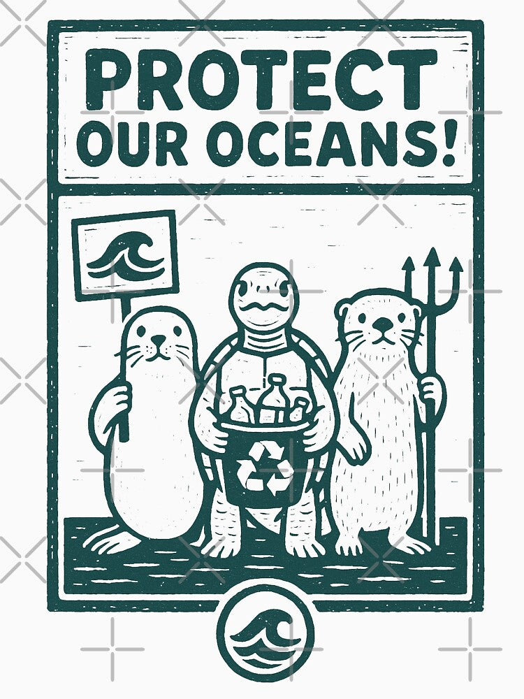 Ocean Guardians Conservation Crew by PrintSmithArt