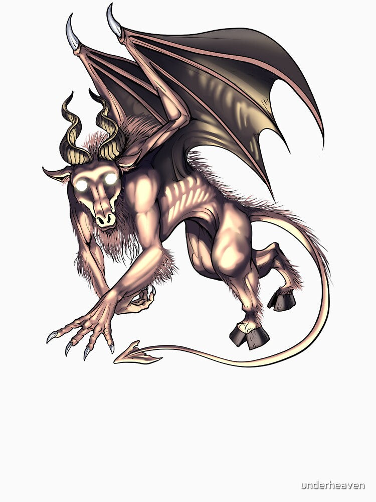 Cryptid Creature Jersey Devil by underheaven