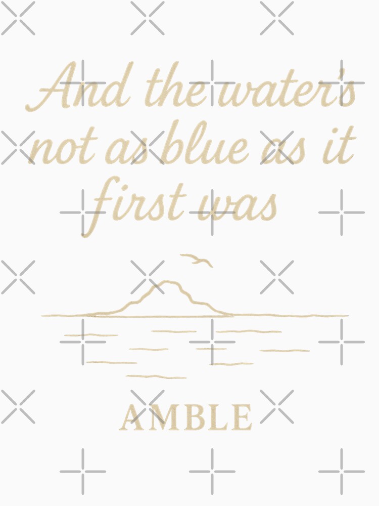 AMBLE Band Merch Lonely Island Lyric Folk Design by REAL IRISH GIFTS