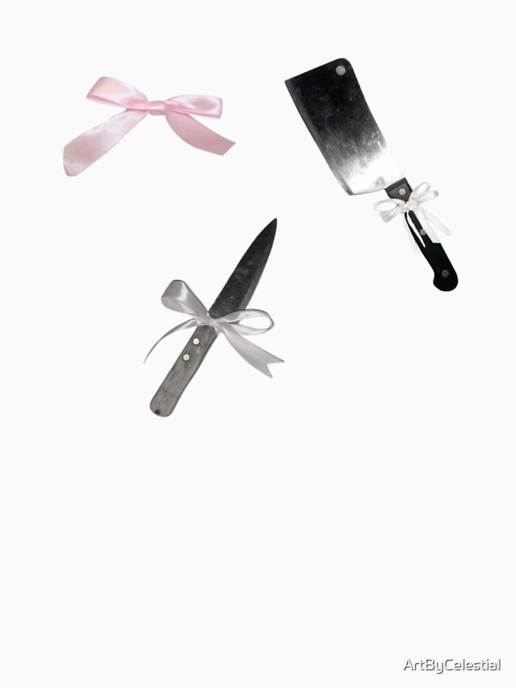 knife bow coquette by ArtByCelestial
