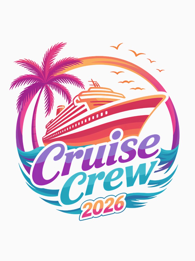 Cruise Crew 2026 Summer Vacation Trip Funny by comptorasunfia