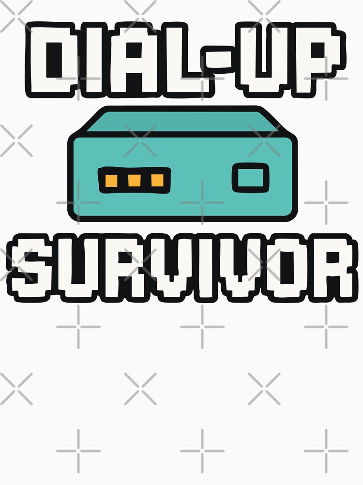Dial-Up Survivor by EchoBlue Studio