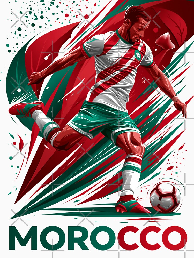 Morocco Soccer by StudioRedKoala