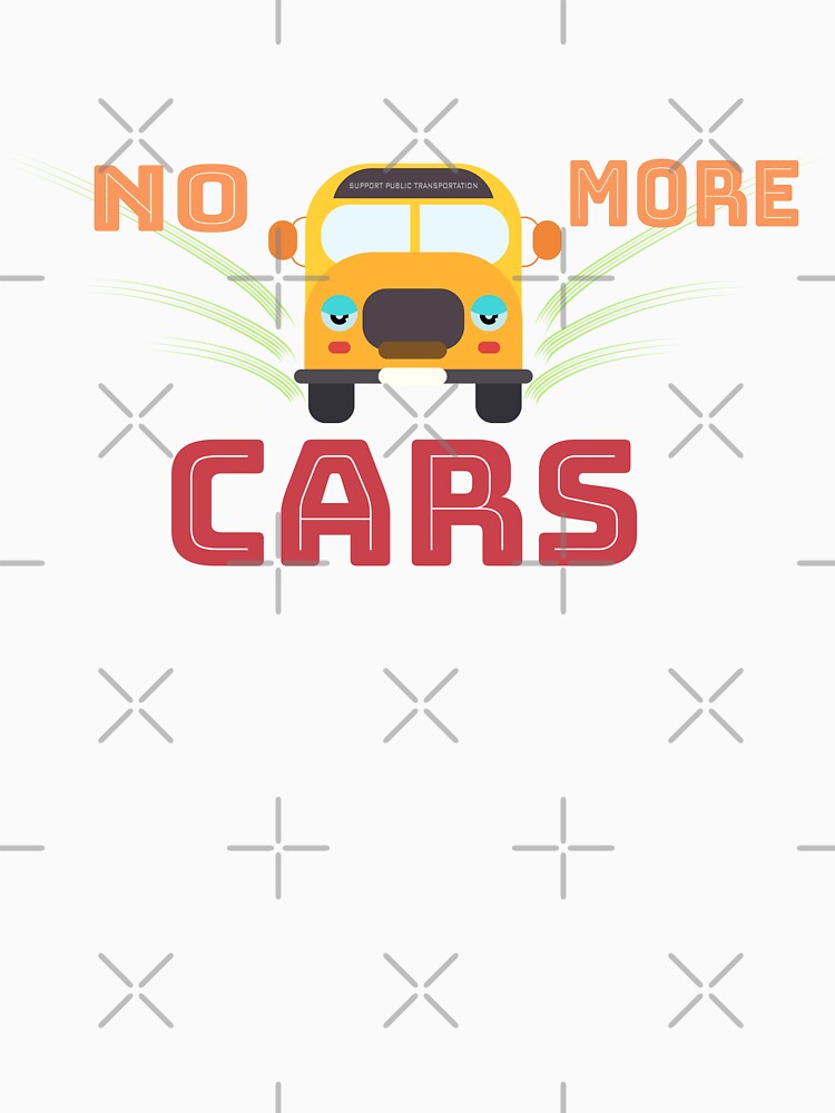 No More Cars urban planning gift by kerimbayram