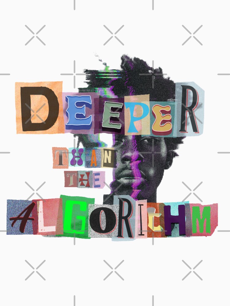 Deeper Than the Algorithm II – Gen Z Cutout Collage Design by VVisionary11