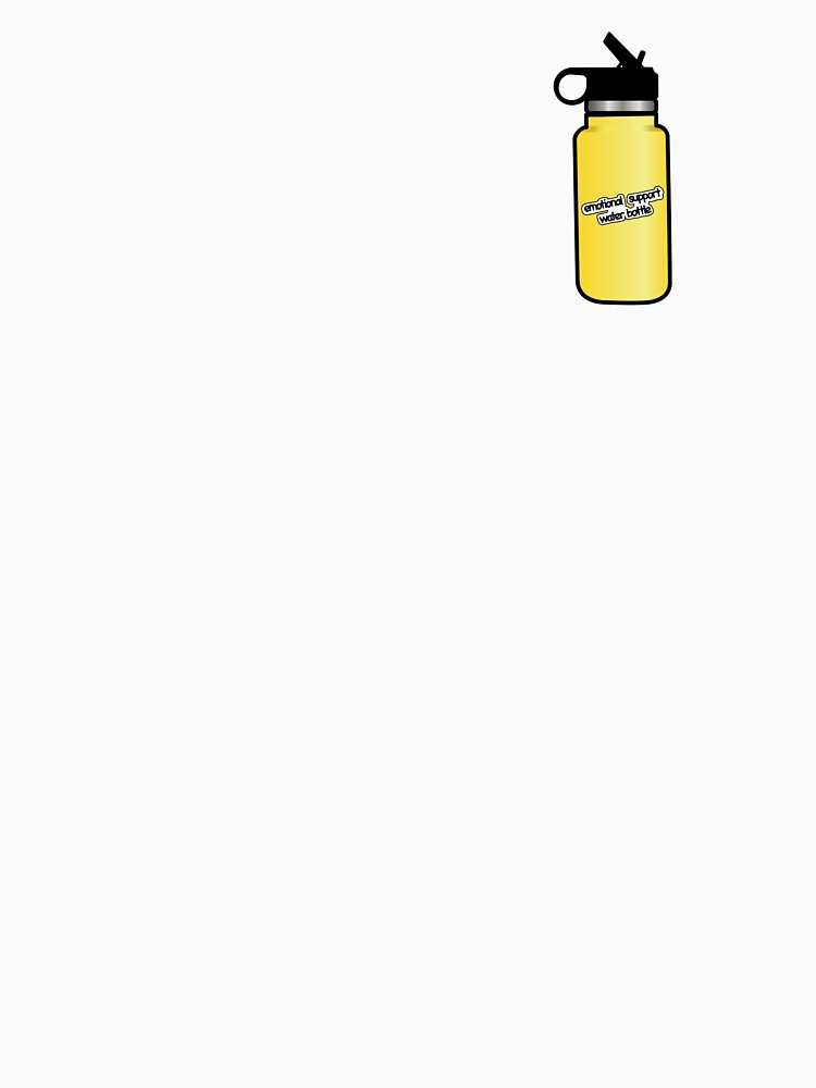 Emotional Support Water Bottle Yellow by ssmorrison21