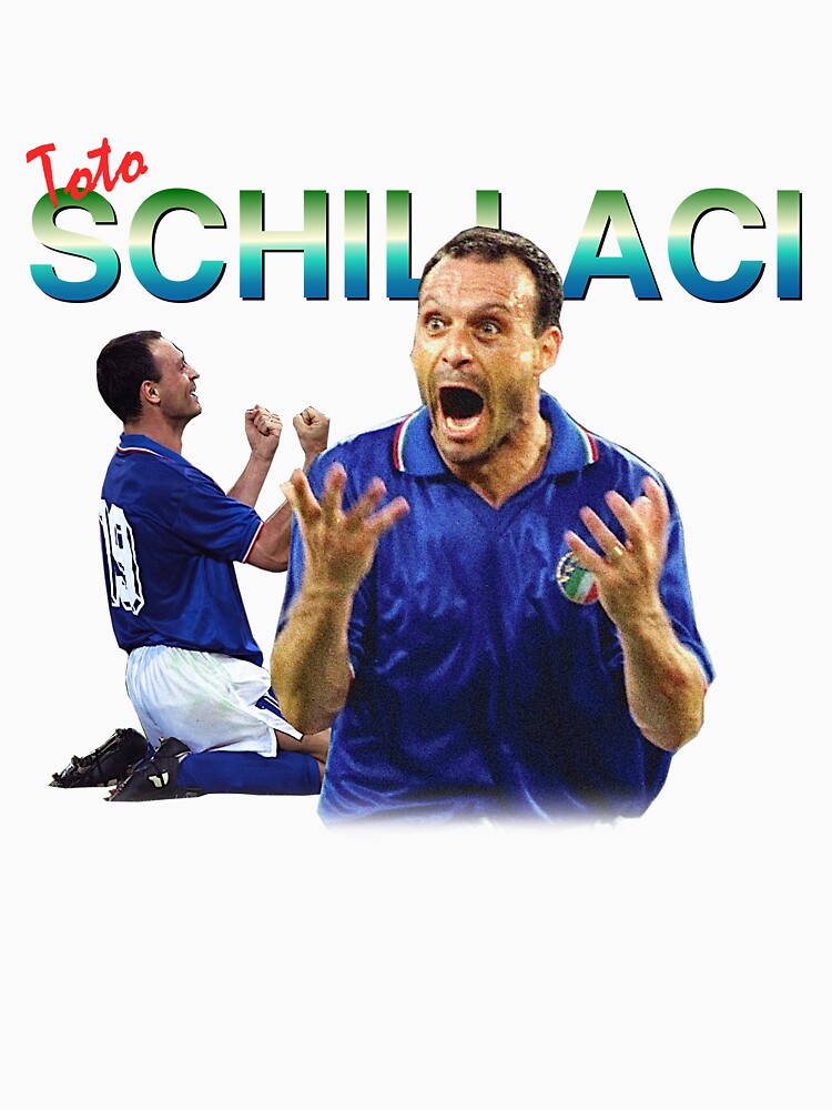 Schillaci Italia 90 World Cup tribute by silkdegreestees