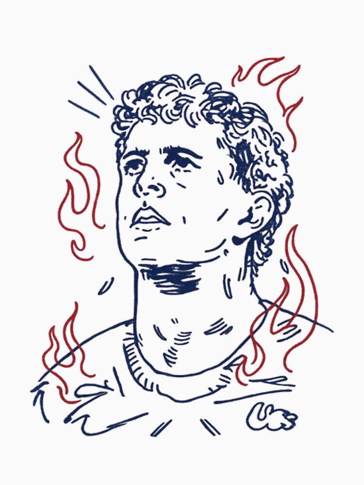 Christian Pulisic USA Soccer Sketch Design by Phillipsalexan