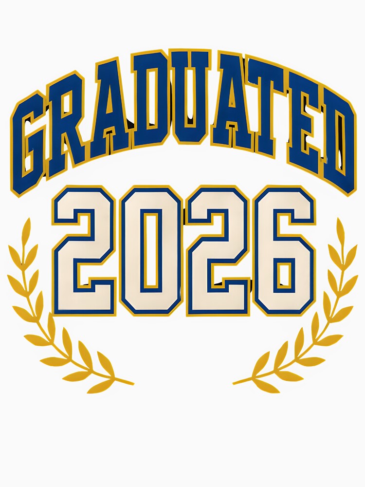 Graduated 2026 Collegiate Laurel Wreath by DarylWelsh2024