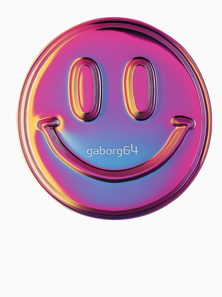 Liquid Joy Chrome Smiley Vibe by Bearabilia