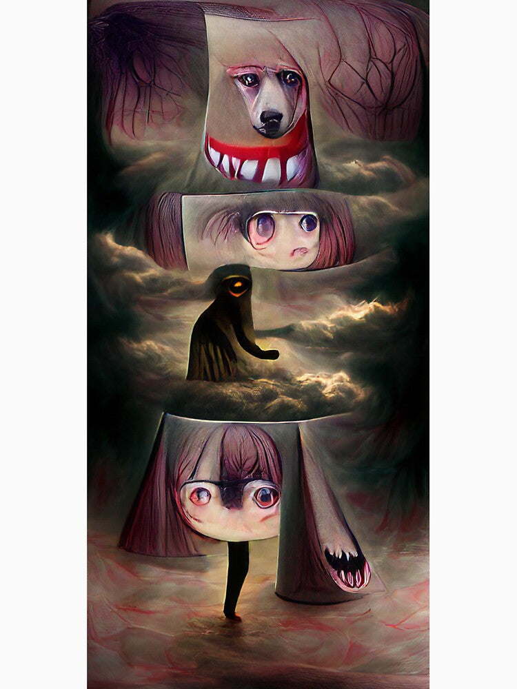 This is an allegory for depression by kiertwice