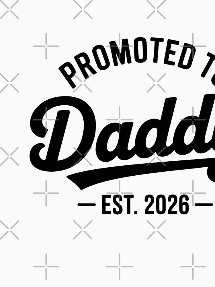 Promoted To Daddy Est 2026 New Dad Expecting Father by JMDesignHub