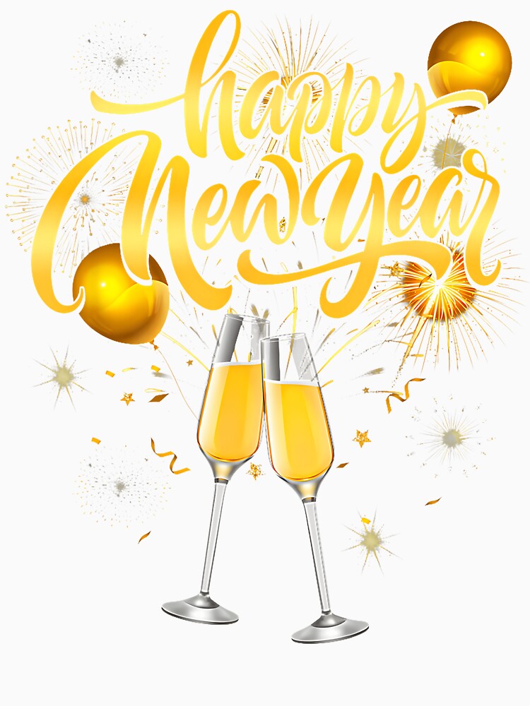Happy New Year 2026 New Years Eve Party Countdown Fireworks by LauraLydiaa
