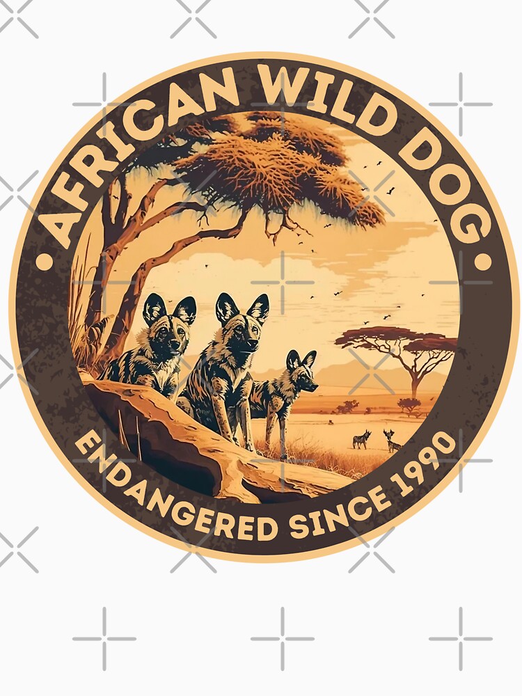 African Wild Dog Endangered Species by soulfulprintss8