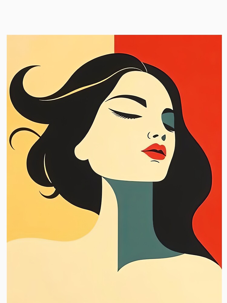 Serene Minimalist Female Portrait – Calm Beauty in the Breeze by SpeckAndLook