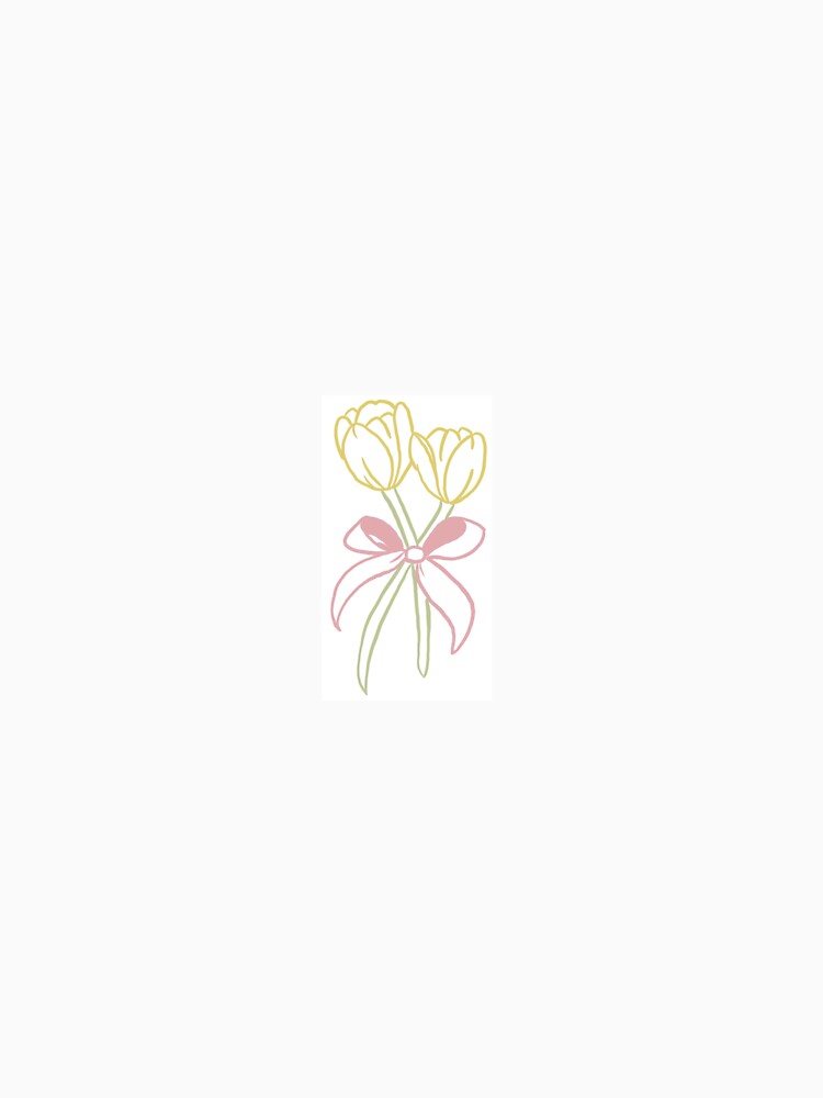 Coquette tulip bouquet by Maddyrabbooks