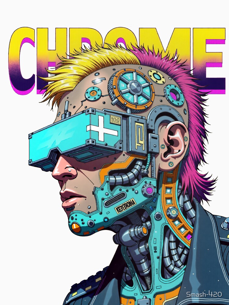 Chrome, Cyberpunk by Smash-420