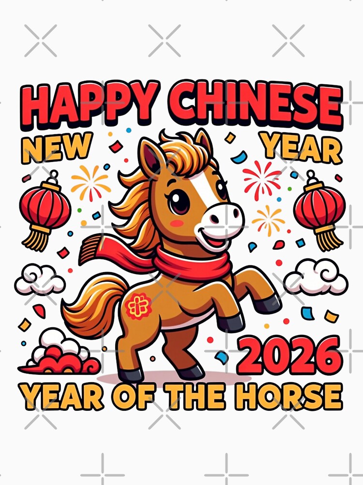 Year of the Horse Art - Kawaii 2026 by GrumpySableye