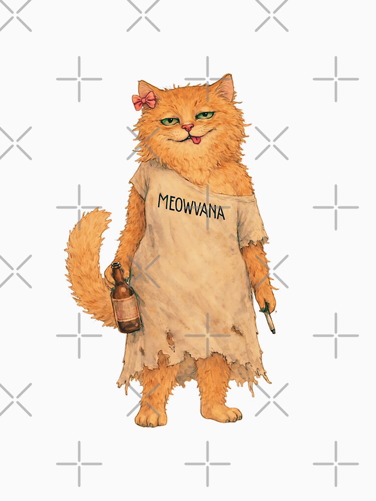Chaotic Meowvana Cat Girl by MoonfurStudio