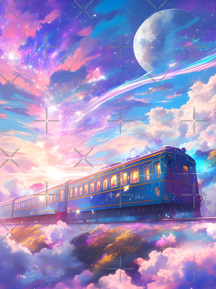 Surreal Cloud Railway Fantasy by Sozuloz