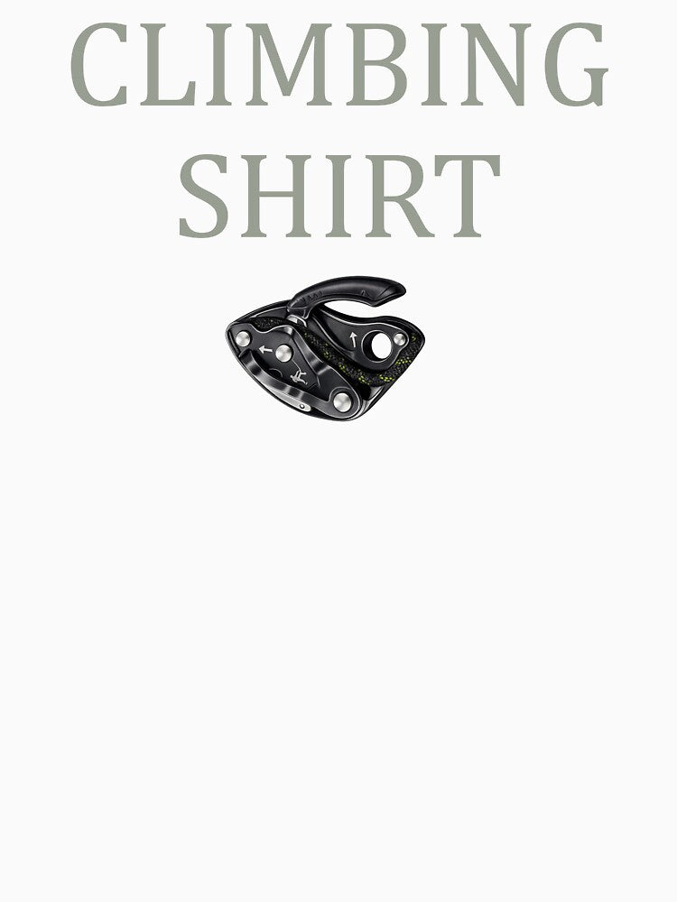 funny climbing shirt by 66Solar