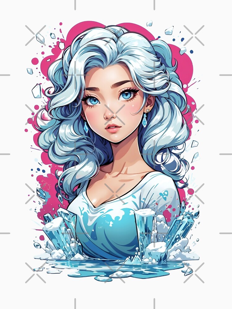 Ice Bathing Princess - Frozen solid, mentally chill by ElLocoMus