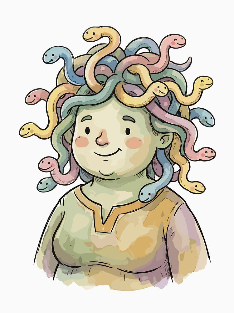 Mythological Creatures: Medusa's Tiny Snake Curls by bapupa