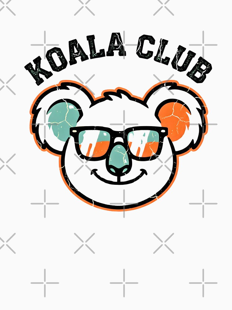 Koala Club Cute Mascot Logo Design by Koalangel