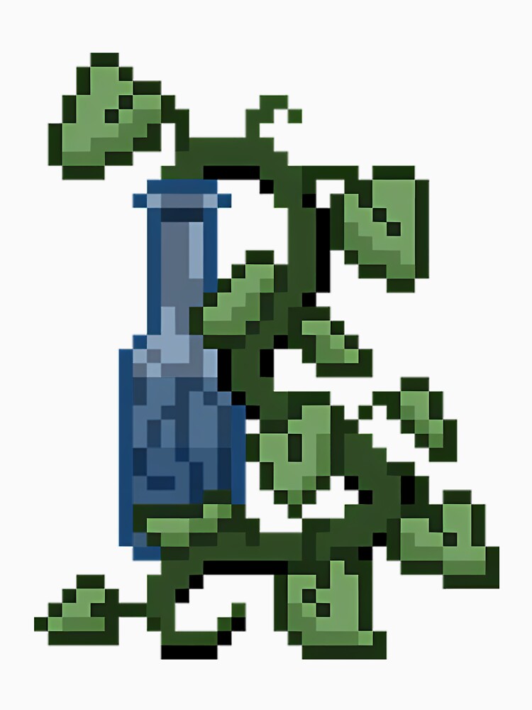 Pixel Bottle Vine by RustsyMin