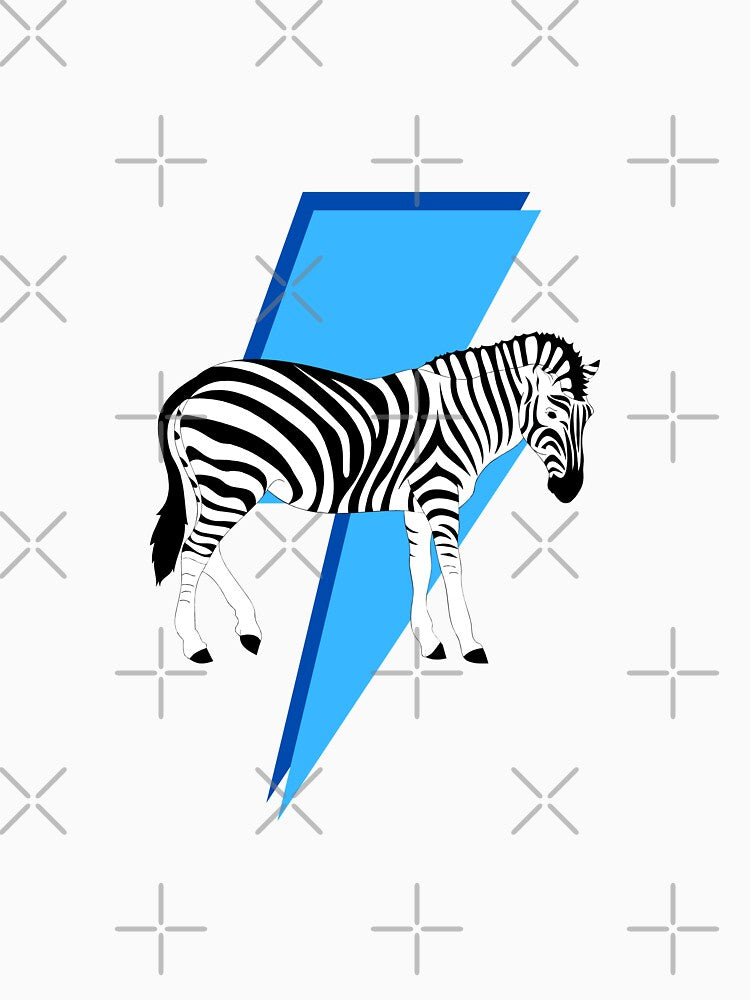 layered lightning zebra - blue by SUUSCK ★