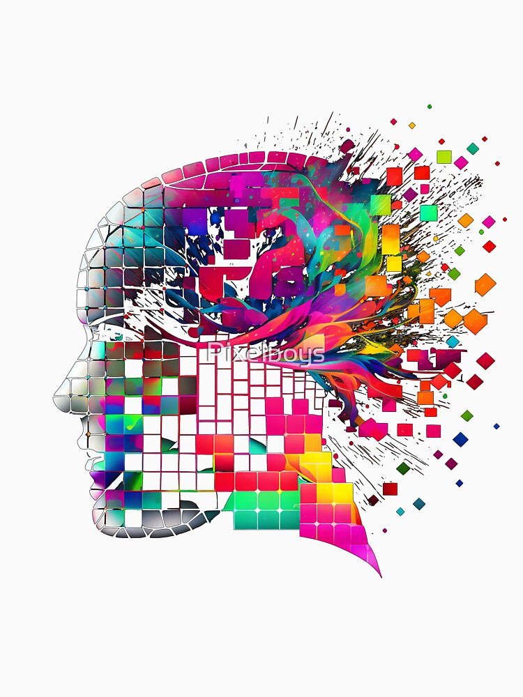 The colorful thought - artistic creativity by Pixelboys