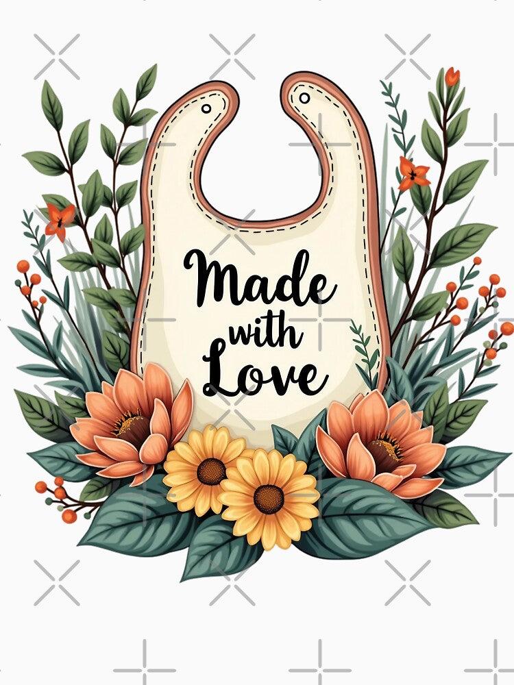 Made With Love | Wholesome Minimalist Typography for Crafters, Bakers & Kind Souls by PaintedPixels01