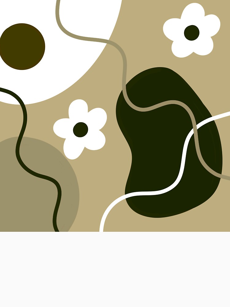 Beige Boho Design by Sartoris Art