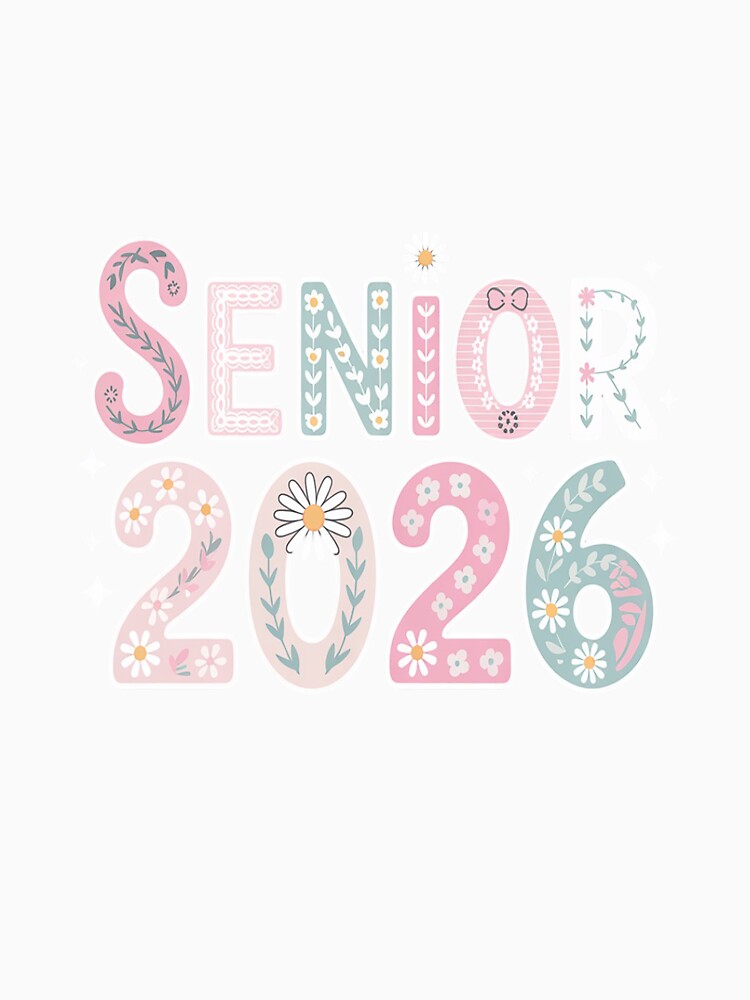 Coquette Lace Graduation Senior 2026 Preppy Class of 2026 by SIGORDESIGN