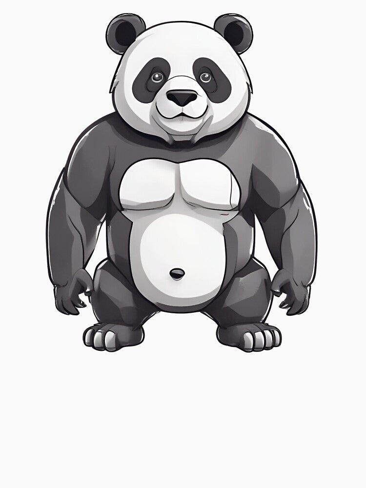 Muscular Panda by pUNKnown