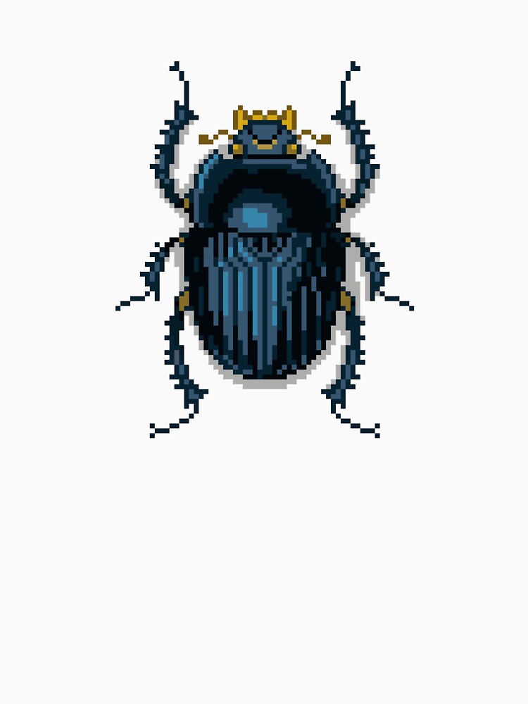 Pixel art beetle nº 010 by Kanistamps