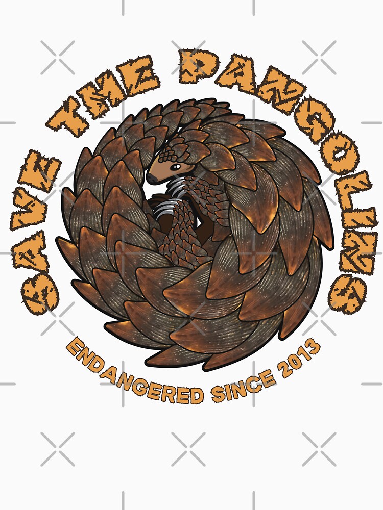 Save The Pangolins Endandgered Since 2013 by soulfulprintss8