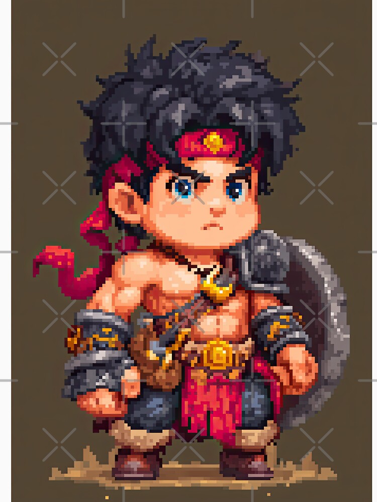 Legendary Pixel Hero From Forgotten Game by Piotrek0001