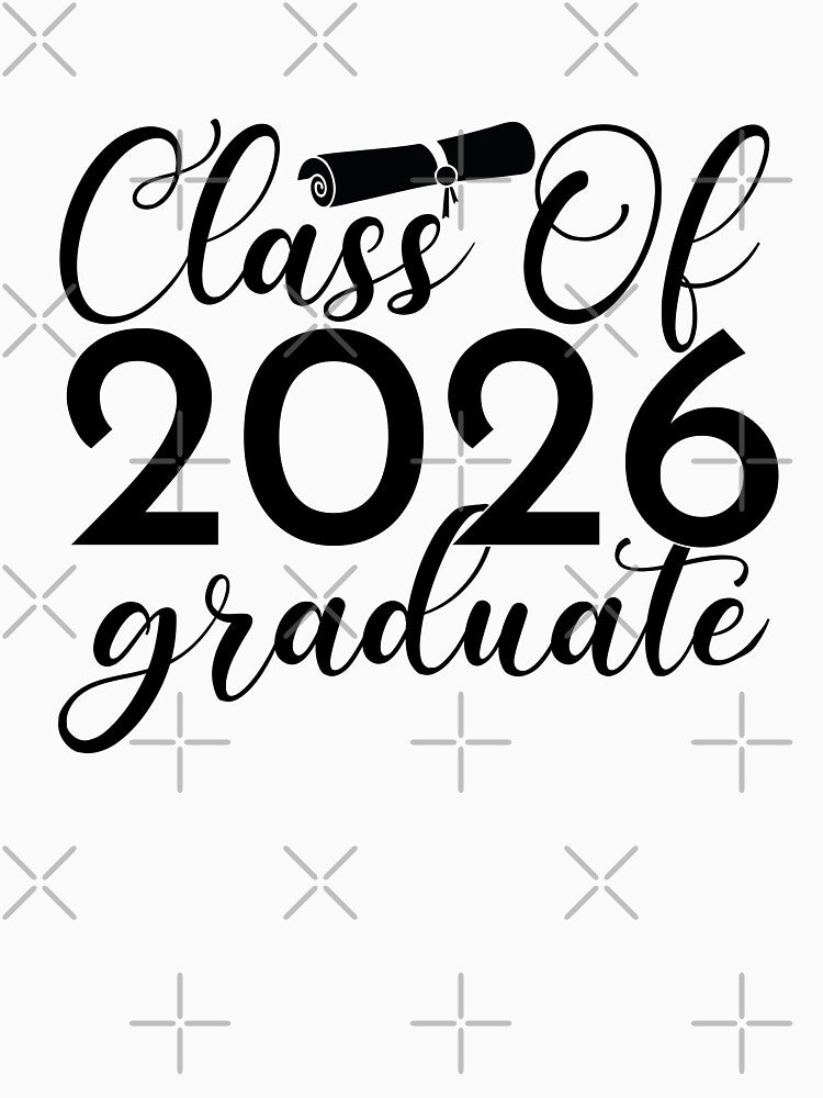 Class Of 2026 Graduate - Official Senior Year Graduation Party Gift by FuzionRaptor