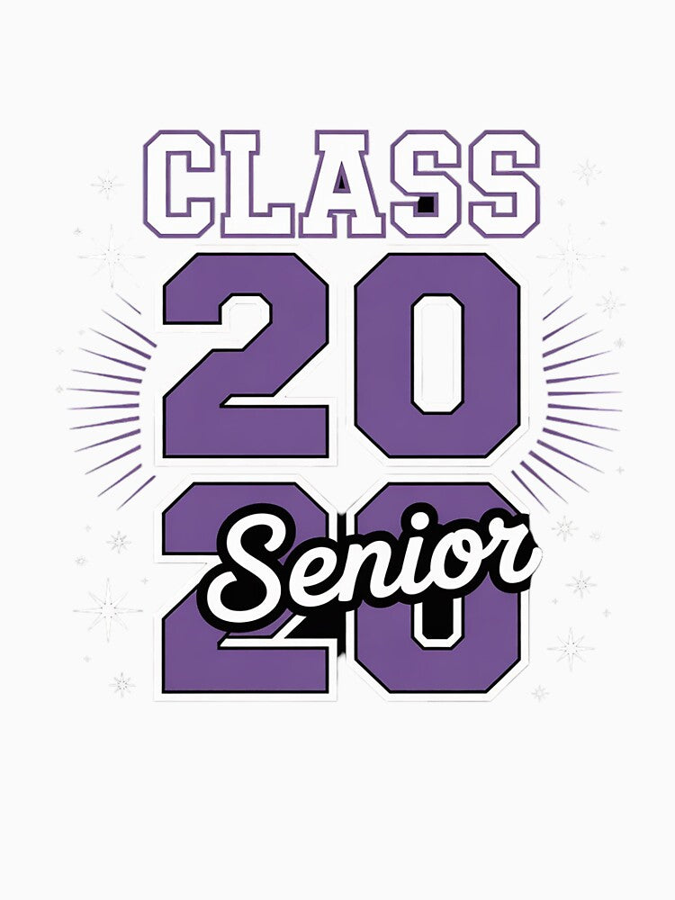 2026 Senior 26 Class of 2026 Graduation Year Last First Day by RoyTill0Art