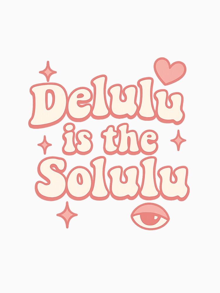 "Y2K Delulu Quote – Dreamy Girlboss Energy" by Cgriffin18