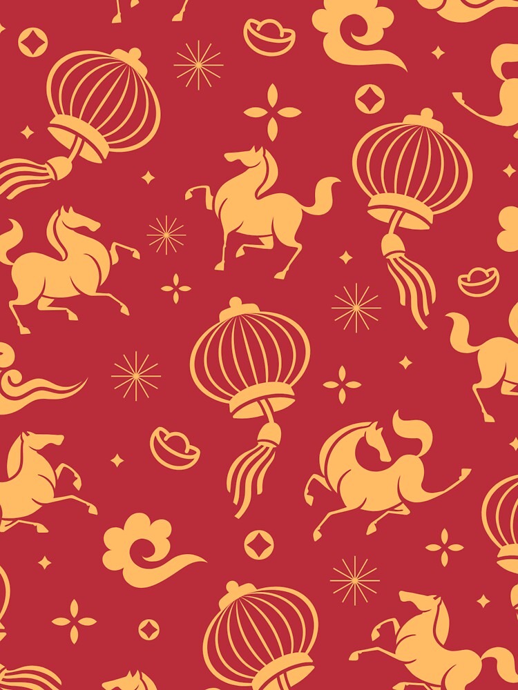 Happy Chinese New Year Fire Horse Design by AnimaliaStar
