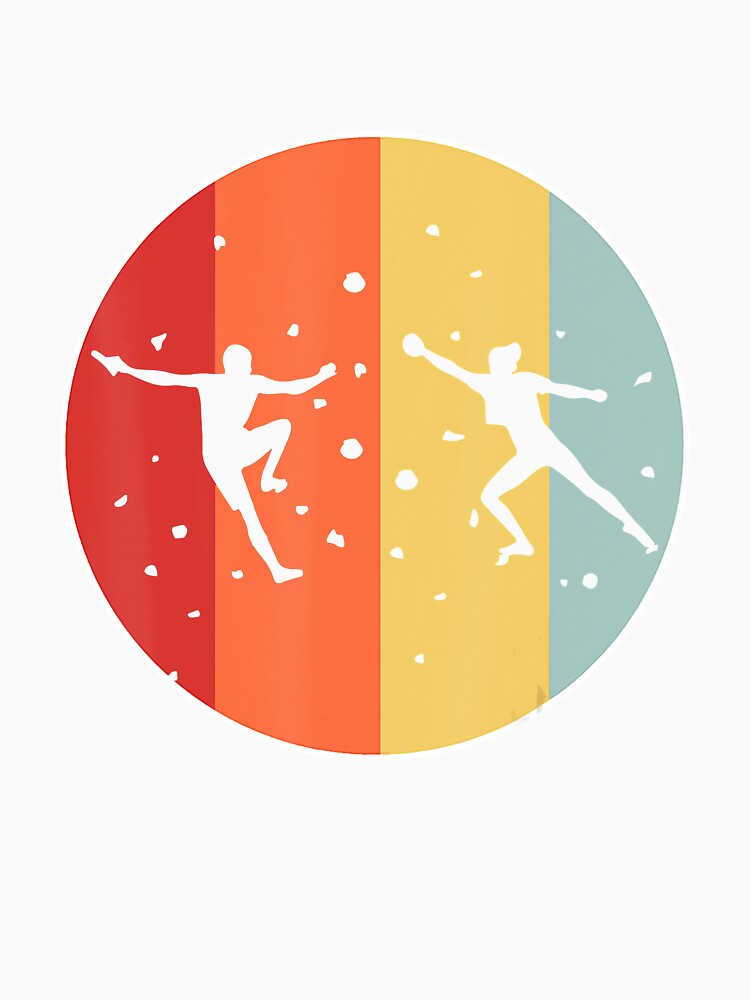 Climbing Climber Retro Climb Lovers by Jutisi