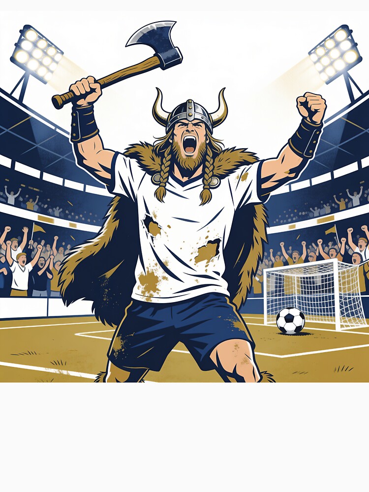 Viking Goal Celebration Axe - Funny Norse Soccer Football Gift by HistoricHumor