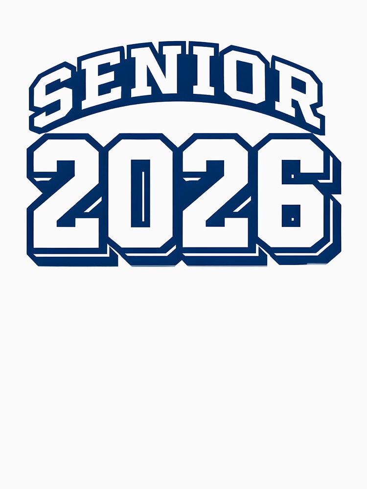 Senior 2026 T-Shirt – Bold Varsity College Graduation Class of 2026 Shirt by FestivityFinds